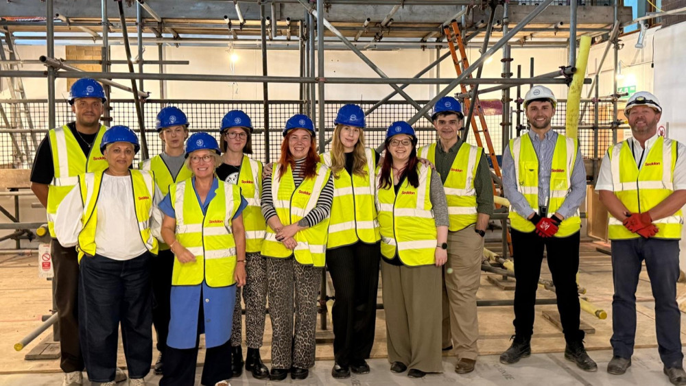 Representatives from ACE's Capital team visited the Potteries Museum & Art Gallery (images via Stoke-on-Trent City Council)