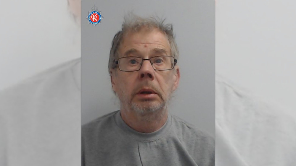Peter Garns, 70, was sentenced at Bolton Crown Court on 21 September for a string of non-recent sex offences against a child who was 11 when they met (Image - GMP)