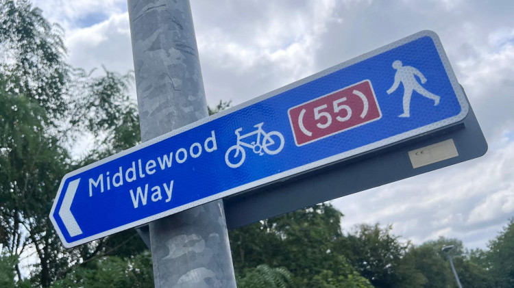 Neil Cox was arrested on Middlewood Way in August 2023 (Credit: Nub News)