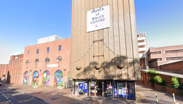The Prince Of Wales Theatre In Cannock (image via Google street view)