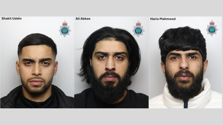Ten men have now been sentenced to a combined total of over 130 years (images via Staffordshire Police)