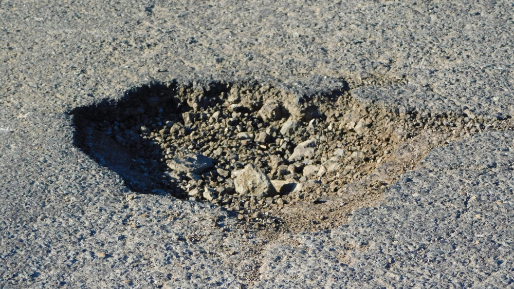 Reform UK’s action to repair potholes has been branded as a 'sticking plaster approach' by Cllr Philip White, Conservative opposition group leader (image via Kerry Ashdown)