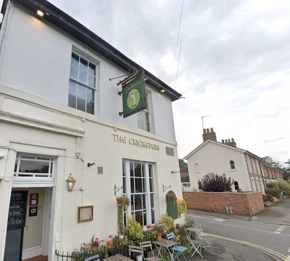 The Cricketers in Leamington will close on 10 October 2026 due to rising costs with a planned final farewell event (image via Google Maps)