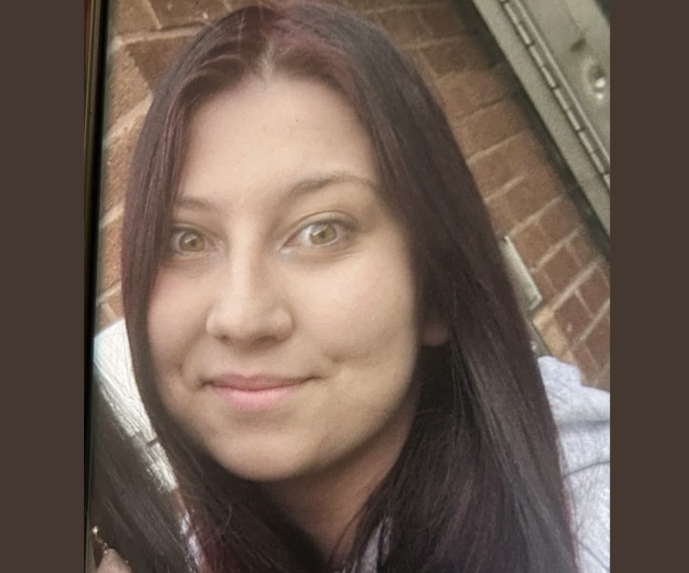Police are increasingly concerned for missing 18-year-old Alexandra from Leamington, last seen in Sydenham on Friday (25 September) (image via Leamington Police) 