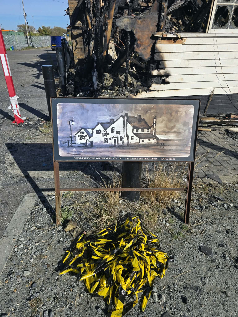 The recovered sign.