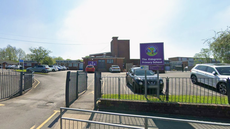 Interim Head of School at Kidsgrove Primary School says they are 'overjoyed' with the report (image via Google Street View)