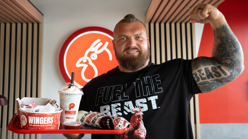 Wingers have teamed up with Eddie Hall for their new limited-edition BEAST Meal (Credit: Wingers)