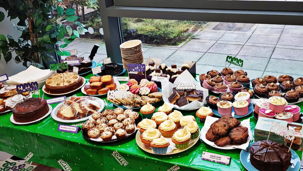 Wells Nurture vets host Macmillan Coffee Morning