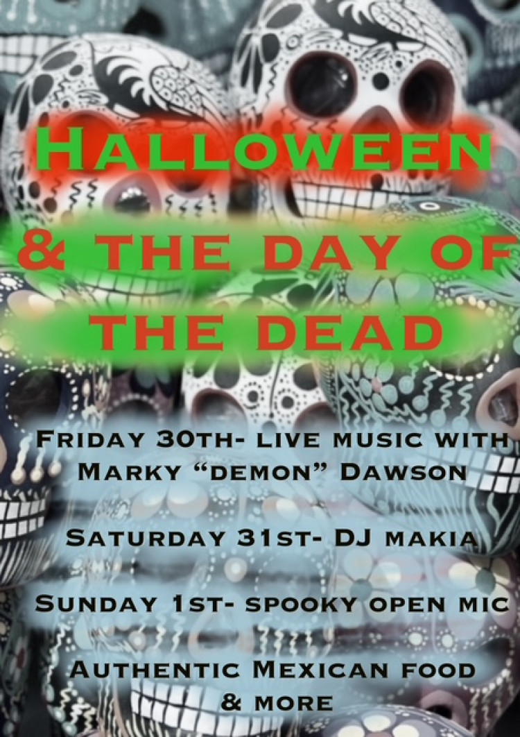 Halloween &The Day of the Dead weekend at The Hope