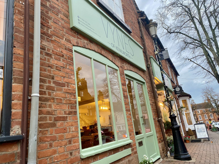 Vynes of Kenilworth has submitted an application for a pavement licence (image by Nub News)