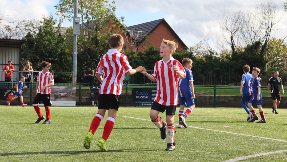 Children playing in the Ability Counts League (image via Caudwell Children)