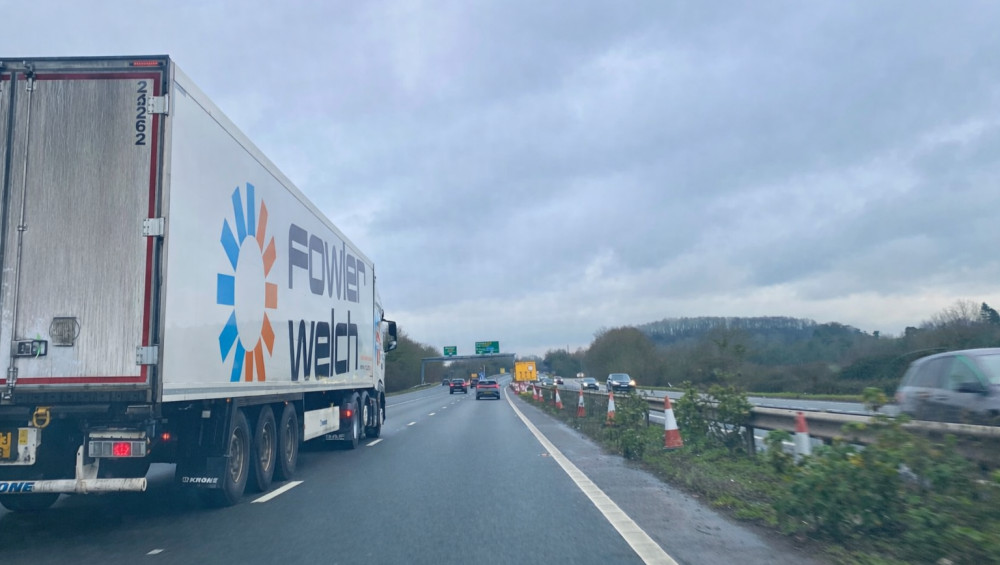 The A46 was shut between the A45 (Coventry) junction and the A452 (Warwick)