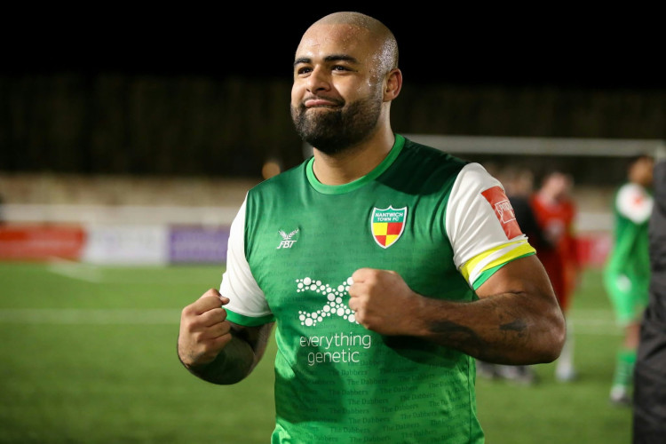 Former Nantwich Town FC defender, Courtney Meppen-Walters, has died at the age of 32 (Photo: Jonathan White).