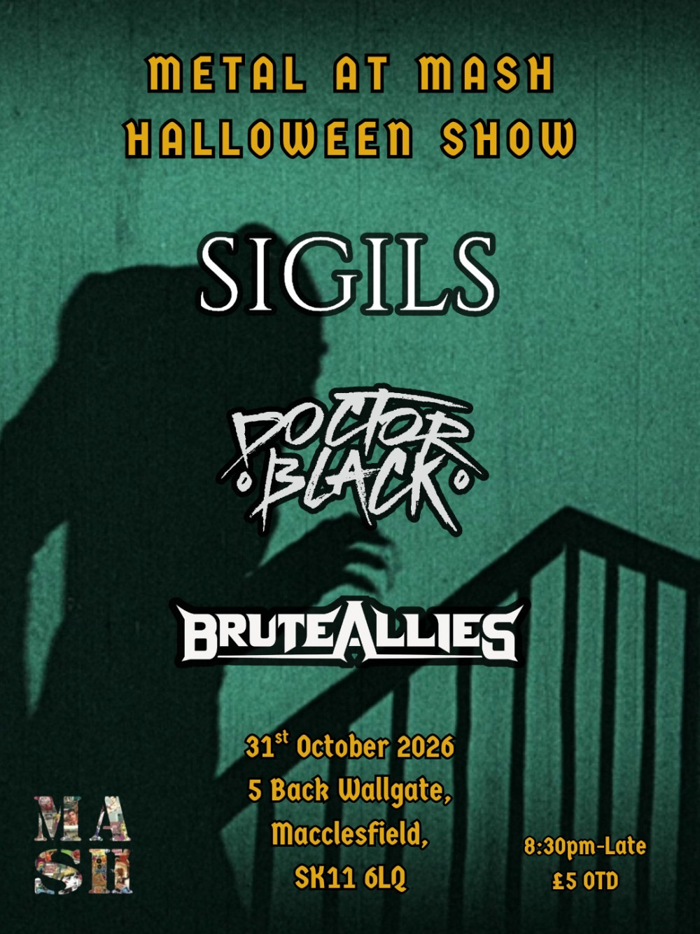 Metal at MASH - Halloween Show