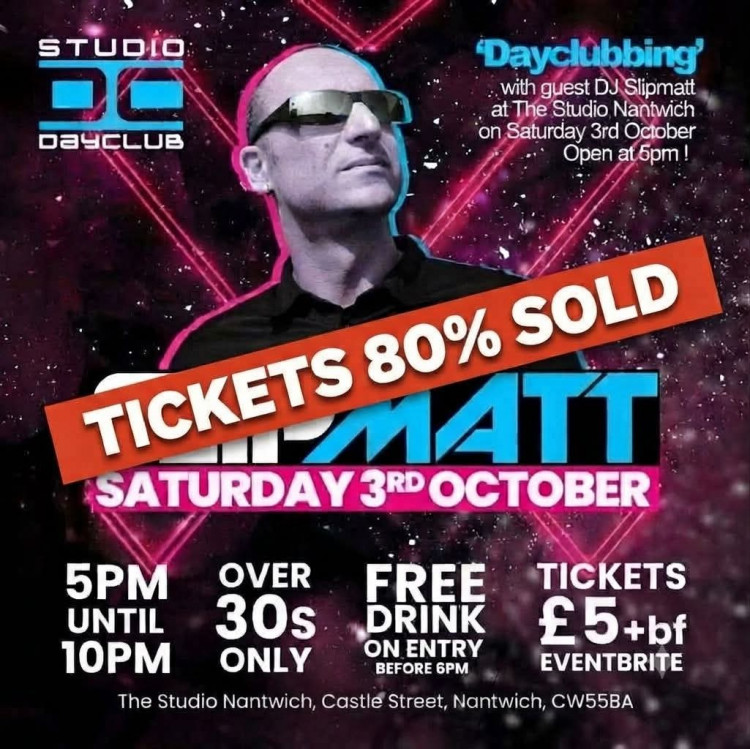 Studio Dayclub: SLIPMATT Over 30s