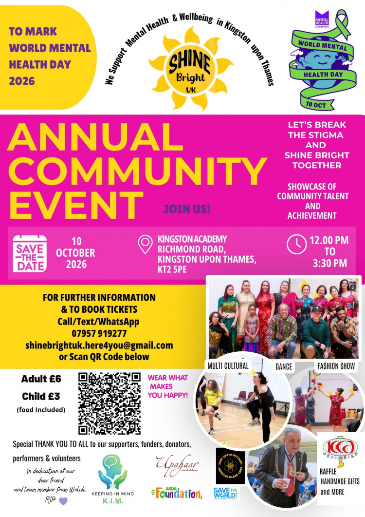 Annual Event Marking World Mental Health Day with Shine Bright Uk