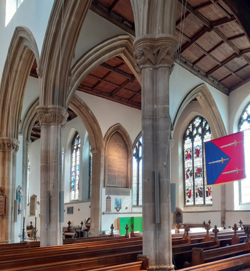 Pop upcafe and tour of church 