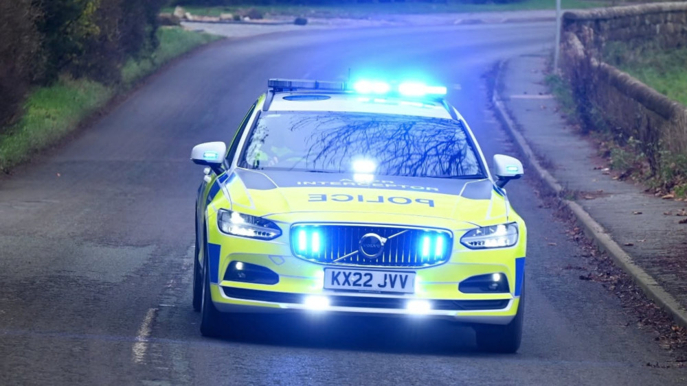 A suspected car thief from Sheffield has been arrested following a police chase in Cheshire (Credit: Cheshire Police)