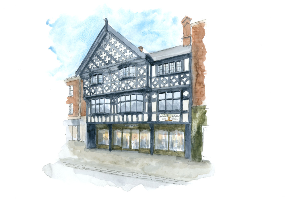 Plans were recently submitted to convert the former Holland & Barrett store at 44 Foregate Street (Image: The Cotswold Company)