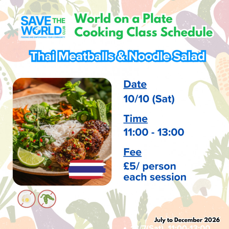 World on a Plate - Thai Meatballs & Noodle Salad