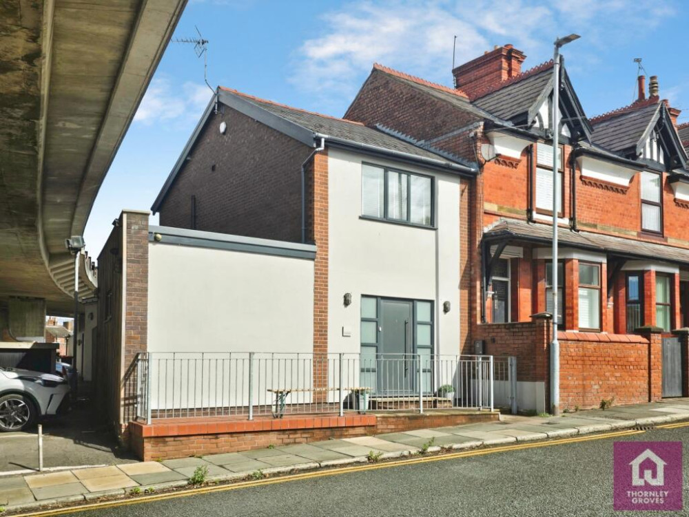 The property benefits from an impressive kitchen/dining extension (Thornley Groves)