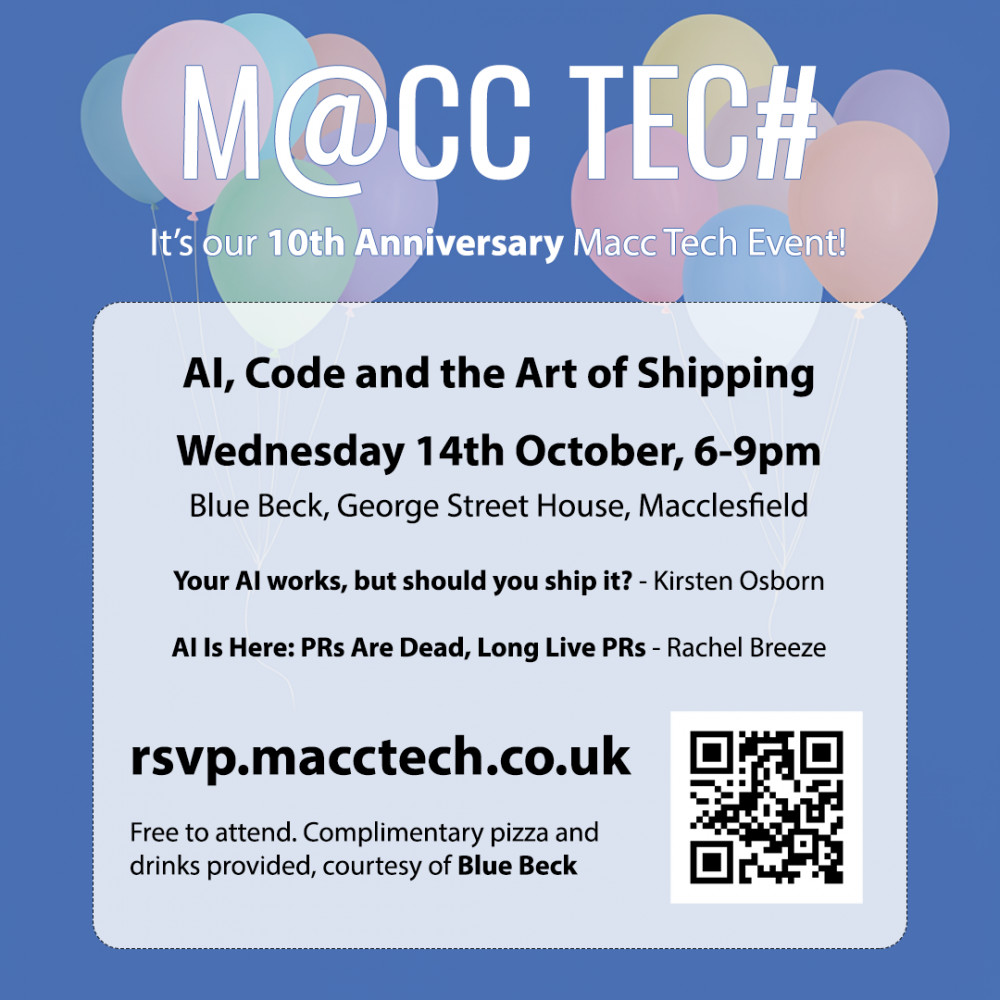Macc Tech: AI, Code and the Art of Shipping
