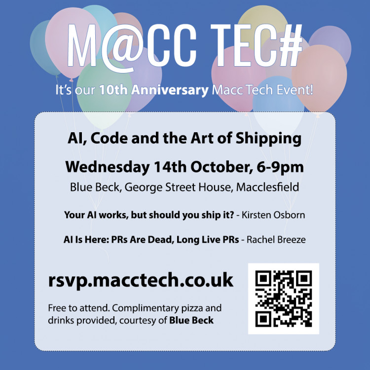 Macc Tech: AI, Code and the Art of Shipping