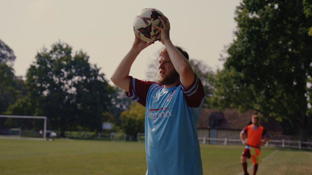 Congleton-based Slingshot Marketing have sponsored a Sunday league football team in Kent (Credit: Sharn Visuals)