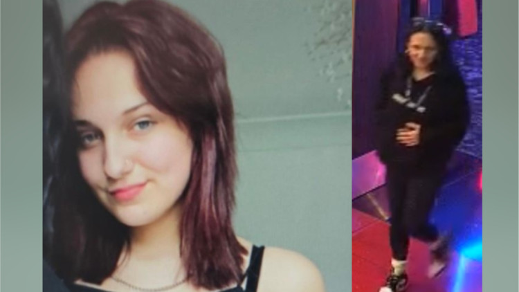 Police say Liberty was last seen outside Cineworld on Bryan Street in Hanley (image via Staffordshire Police)