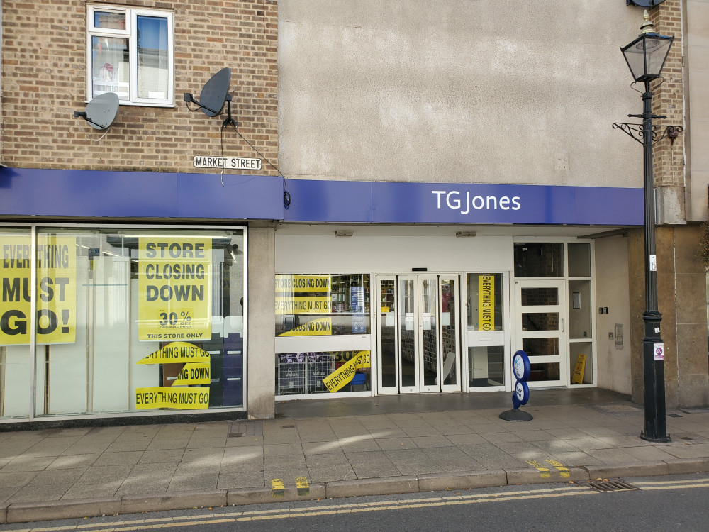 TG Jones will close its Warwick store on 9 January 2027 amid nationwide closures. The decision follows the company's restructuring plan (image via Geoff Ousbey)