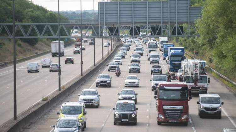 There are delays of 15 minutes (image via SWNS)