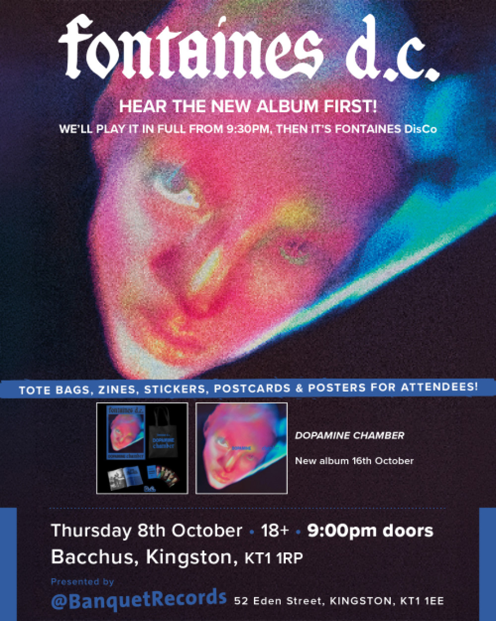 FONTAINES D.C LISTENING PARTY