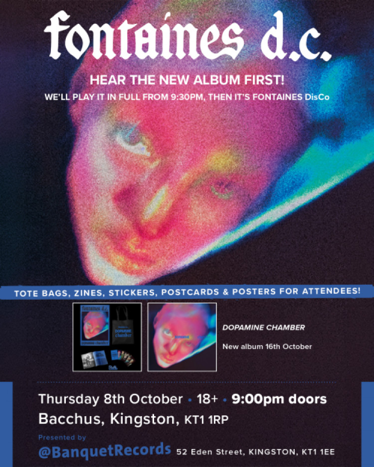 FONTAINES D.C LISTENING PARTY