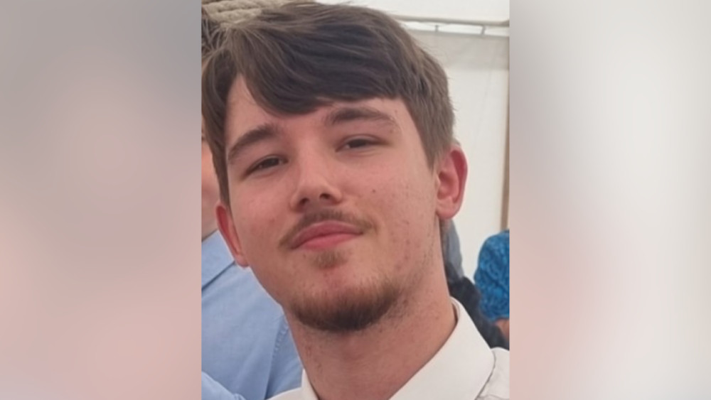 Tyler Hall's family said he will be 'sadly missed' and 'had the kindest heart' (image via Staffordshire Police)