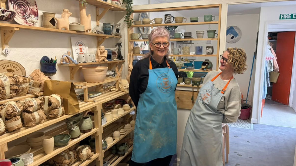Libby and Pip want everyone to give clay a try (image via Livia Gregor)