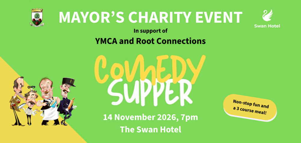 Mayor's Charity Event: Comedy Supper