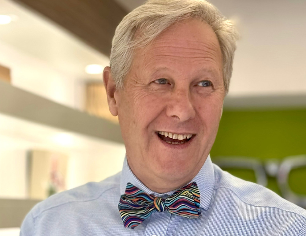 Christopher Young celebrates 40 years at Shepton opticians, marking milestones and a special offer until 31 October 2026. (Supplied) 