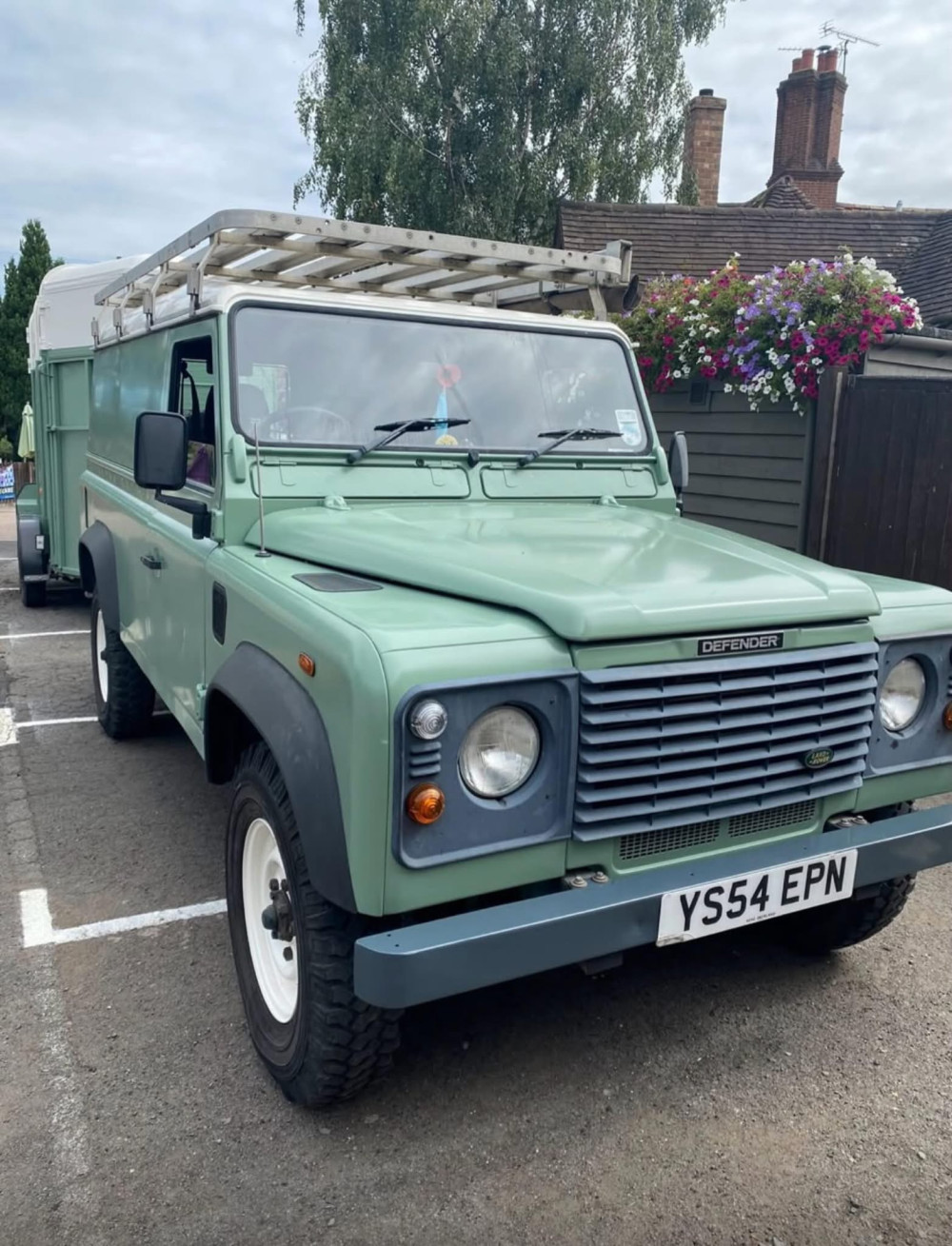 A cash reward is being offered for information which leads to the Land Rover being located and recovered