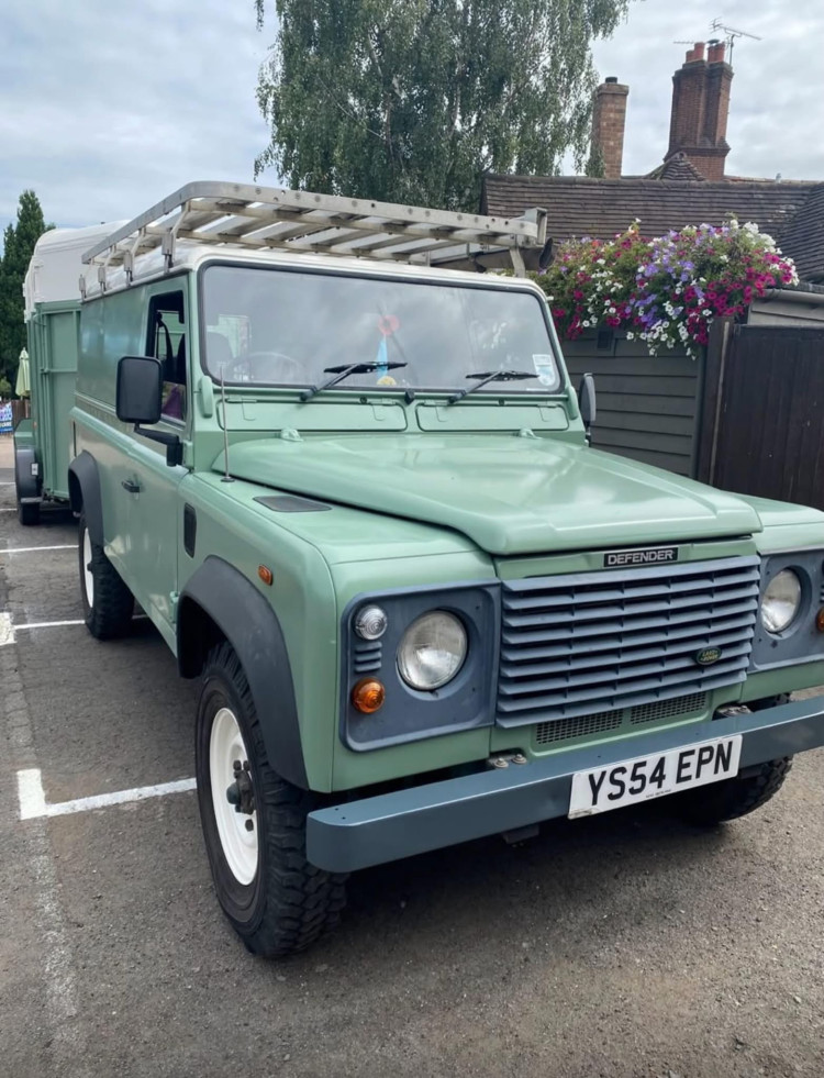 A cash reward is being offered for information which leads to the Land Rover being located and recovered