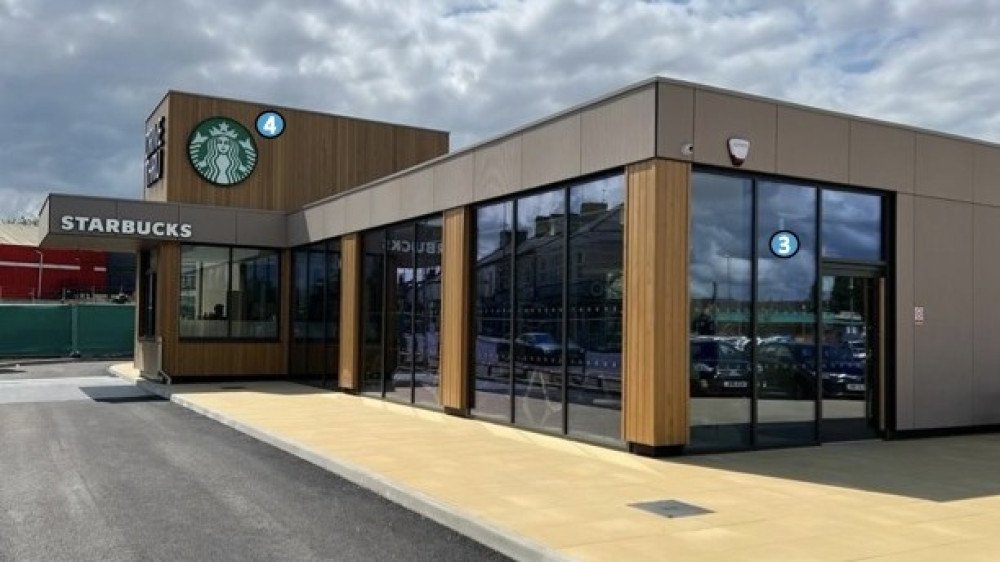 An image of a Starbucks similar to the proposed plans (Image via planning application)