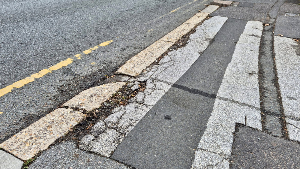 The resident said that although it would be disruptive he was happy the roads were being done. But he also highlighted the pavements are cracking in places with no plans to resurface them. (Image via LDRS)