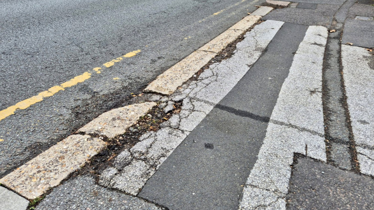 The resident said that although it would be disruptive he was happy the roads were being done. But he also highlighted the pavements are cracking in places with no plans to resurface them. (Image via LDRS)