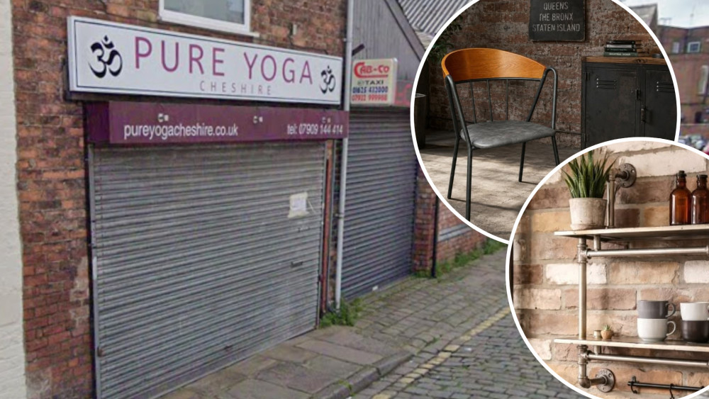 Oh So Pretty & Green is set to open on Charlotte Street, taking over the unit previously home to Pure Yoga Cheshire (Credit: Google Maps/Oh So Pretty & Green)
