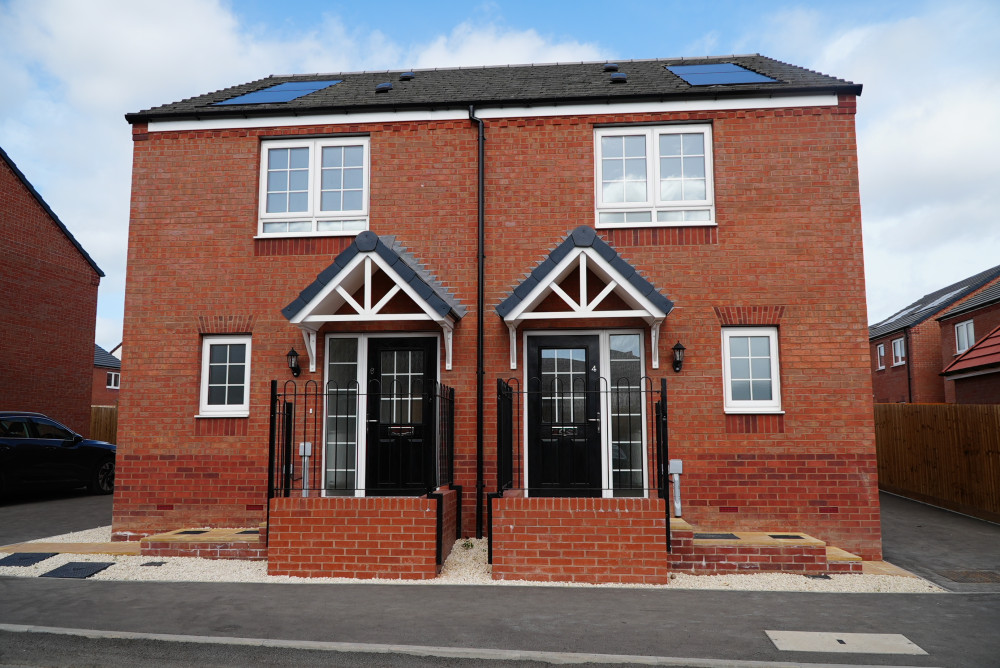 Twenty new council homes at Tournament Fields in Warwick, are being transferred for affordable, energy-efficient living (image supplied) 
