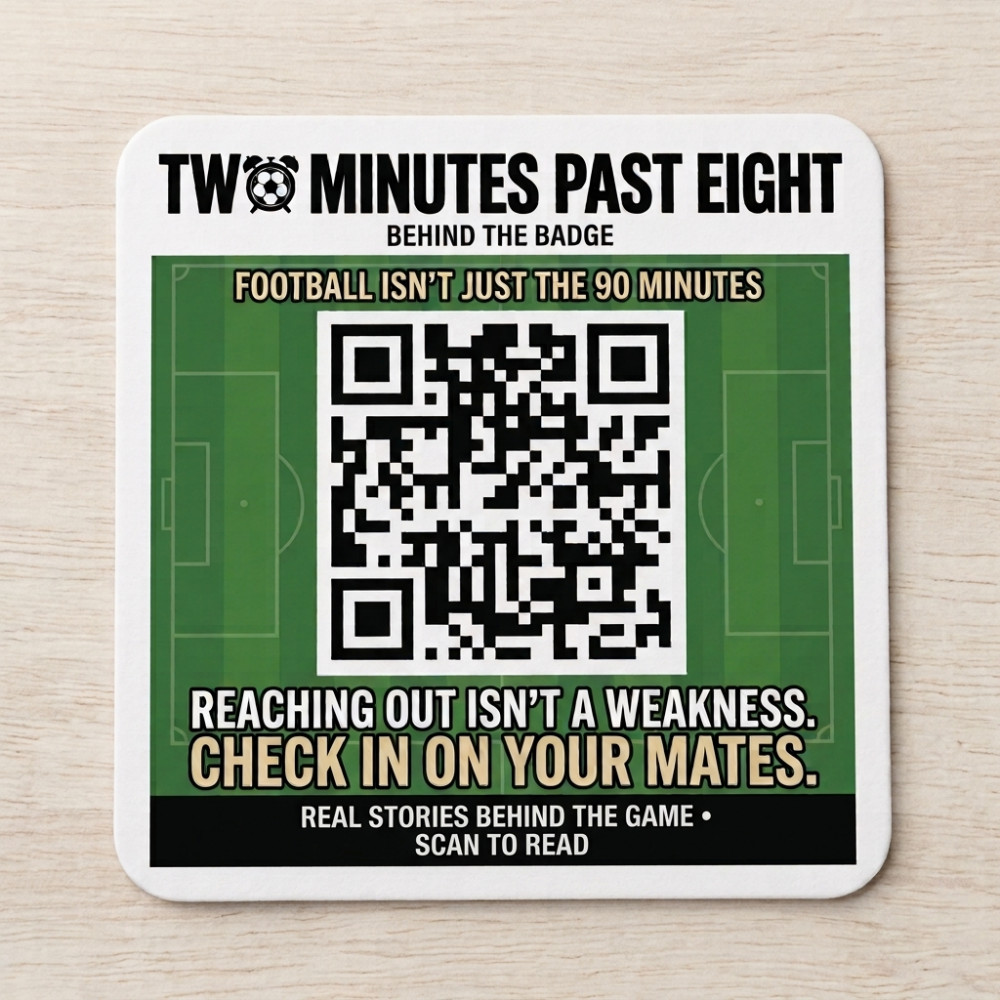 Reaching out isn’t a weakness. Check in on your mates 🤝  Launching a new beer mat campaign across Hitchin pubs to support men's mental health.  Want your business featured on the back? Sponsor a batch of 100 for £30.