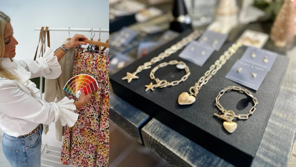 Peony & Mint specialises in women’s fashion alongside handbags, jewellery and accessories (image via Trentham Estate)