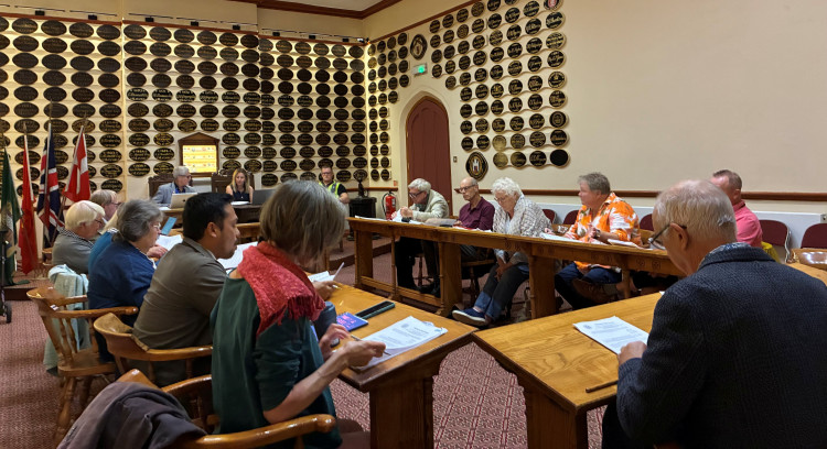 Noisy bikes were debated at the town council meeting