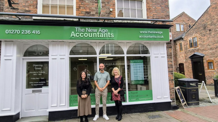 The New Age Accountants, 30 Hospital Street, has signed up more than 100 clients just six months after opening on the town's high street (Photo: Ryan Parker).