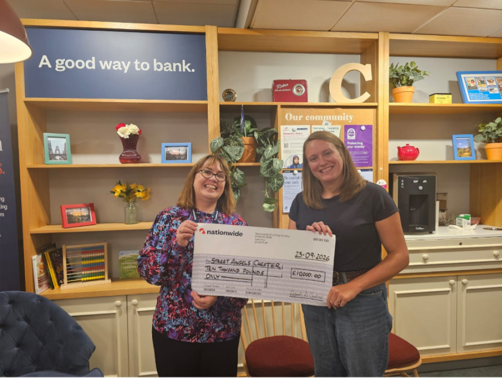 Street Angels Chester recently secured a £10,000 grant through the Nationwide Colleague Grant scheme (Image: supplied)