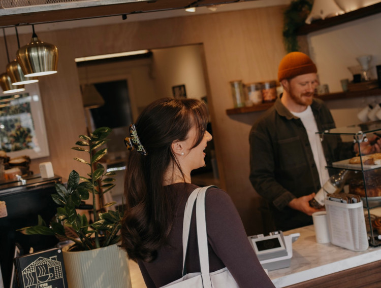 Home Coffee & Studio's Alex Melhuish says they will continue to sell Tilted Roast coffee. (Photo: Alex Melhuish)   